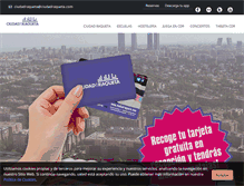 Tablet Screenshot of ciudadraqueta.com